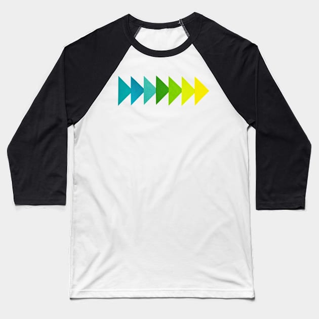 Arrows I Baseball T-Shirt by Cassia